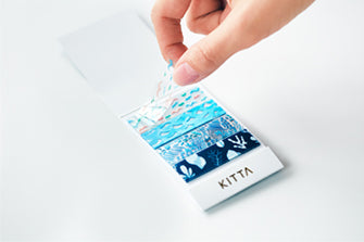 King Jim Kitta Washi Masking Tape - Clear Type - Drop